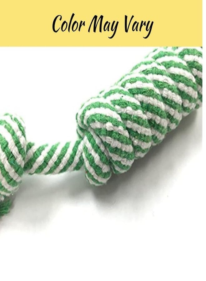 KittuPet لعبة حبل للكلاب من كيتو بيت، لعبة مضغ للجراء لتدريب التسنين - ألعاب تفاعلية للكلاب مصنوعة من القطن الطبيعي، لتنظيف الأسنان، لعبة شد الحبل متينة، هدية عيد ميلاد، عبوة من 5 قطع صغيرة الحجم - Image 4